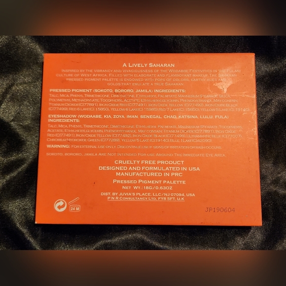 The Saharan Eyeshadow Palette by Julia's Place - Picture 2 of 11